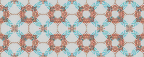 Obraz premium Portuguese Decorative Tiles. Geo Embroidery