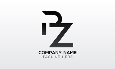 Initial PZ Letter Logo With Creative Modern Business Typography Vector Template. Creative Letter PZ Logo Vector.
