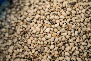 Close up of Black Eyed Beans in Africa