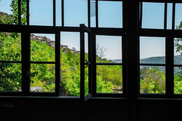 Fototapeta premium window in the sky