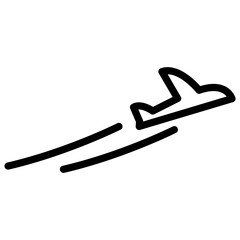 Air plane icon