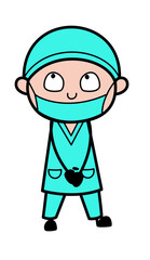 Shy Surgeon Cartoon