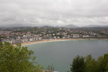 panorama of the San Sebastian