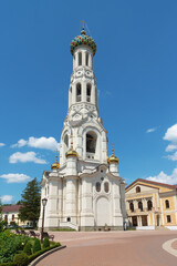Fototapeta na wymiar Cathedral of the Kazan Icon of the Mother of God in Stavropol, Russia.