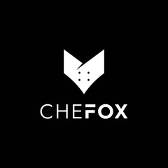 Obraz premium illustration of the unique logo design of the chef and the fox, with a touch of luxury logo design style