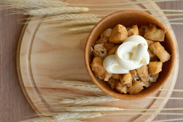 Chicken with cream cheese