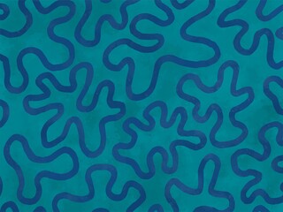 Doodle Series inspired by Pantone 2020 Color of the Year: Classic Blue