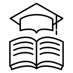 Graduate hat icon