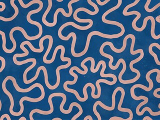 Doodle Series inspired by Pantone 2020 Color of the Year: Classic Blue