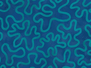 Doodle Series inspired by Pantone 2020 Color of the Year: Classic Blue