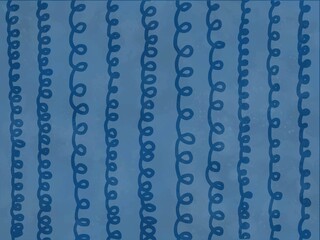 Doodle Series inspired by Pantone 2020 Color of the Year: Classic Blue