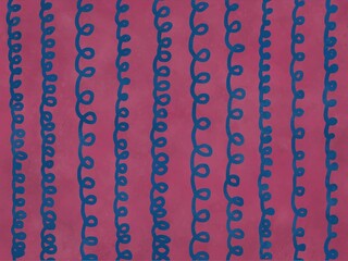 Doodle Series inspired by Pantone 2020 Color of the Year: Classic Blue
