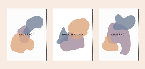 Social media banners with geometric artistic abstract, Vector illustration.