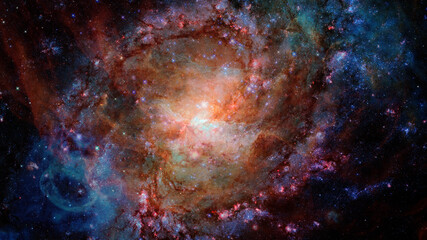 Fototapeta na wymiar Space Galaxy. Elements of this image furnished by NASA