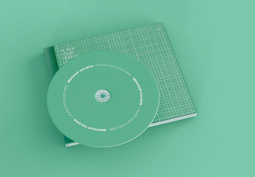 CD and Case Mockup