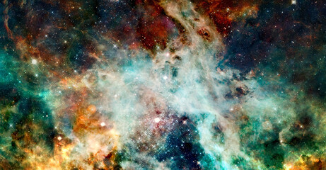 Obraz na płótnie Canvas Hubble image. Elements of this image furnished by NASA