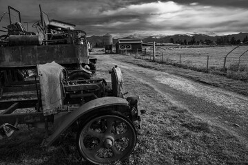 Fototapeta na wymiar Old Vintage Cars in Oregon