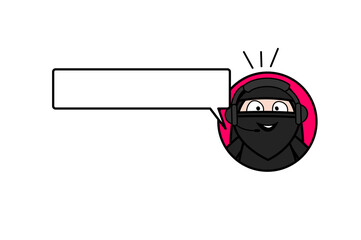 Cartoon Muslim Woman with Headphones