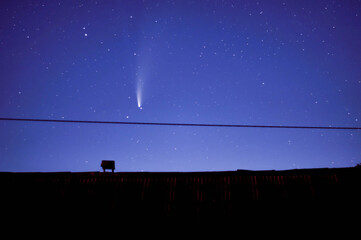 NEOWISE Comet, Kometa © Rafal