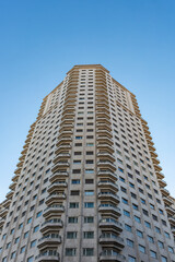 Obraz premium Spectacular building in Madrid, Spain, Europe