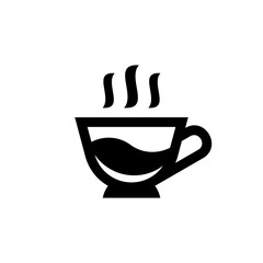 Coffee cup logo. Icon design. Template elements