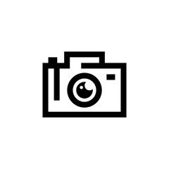 Camera Logo. Icon design. Template elements