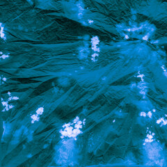 Seamless Water Color Pattern. Denim Dirty Art