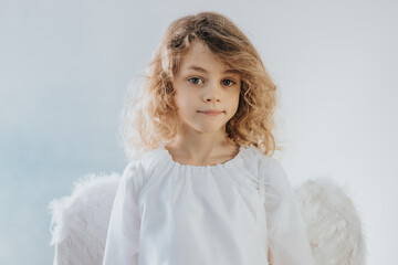Child as an angel