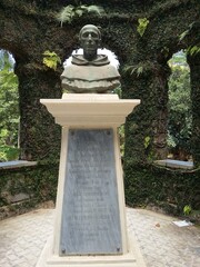 stone statue in the garden