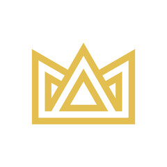 Crown Logo. Icon design. Template elements