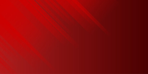 Abstract technology geometric red color shiny motion background.