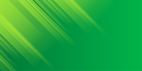 Abstract modern green lines background vector illustration
