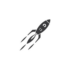 Rocket Logo icon vector template