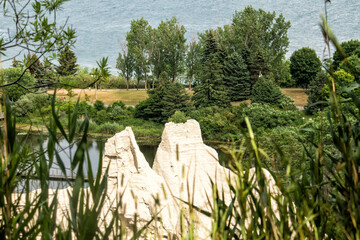 View over the Scarborough Bluffs