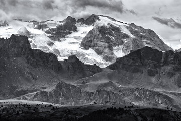 Marmolada Glacier, Dolomites, Italy