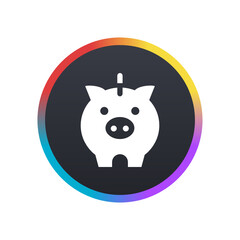 Piggy-Bank -  Push Button