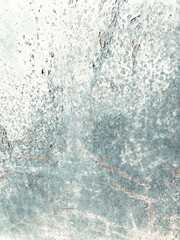 Zinc Metal Texture. Corroded Dirty Navy Print.