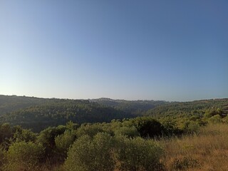 Obraz premium morning in the mountains