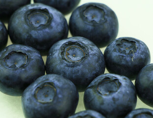 Blueberry fruit close up photo  blue berry