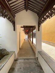 Obraz premium Corridor de la pagode Beisi à Suzhou, Chine 