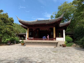 Théatre de la colline du tigre à Suzhou, Chine	