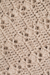 knitted fabric background texture white