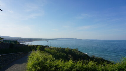view of the coast of the sea
