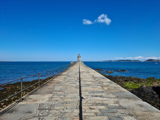 St Peter Port Lighthouse, Guernsey Channel Islands