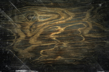 Obraz na płótnie Canvas Nature wood background. Texture pattern of old figured cracked bark.