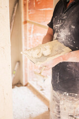 Building renovation works in appartment