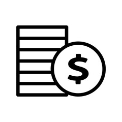 Stack of coin icon