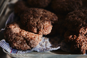 Patty Fleisch Boulette Frikadelle fettiges zum Frühstück foodie foodblog Speisekarte