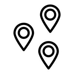 Pin map icon