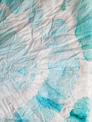 Tie Dye Texture. Tye Modern Indonesian Textile. Wave Silk Round Textile. Background Tie Dye Texture. Rustic Organic Psychedelic Border. Dye Stain.
